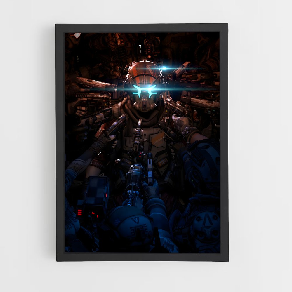 Poster Halo Éternel – affiche Titanfall (vue 2)